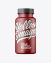 Matte Pills Bottle Mockup