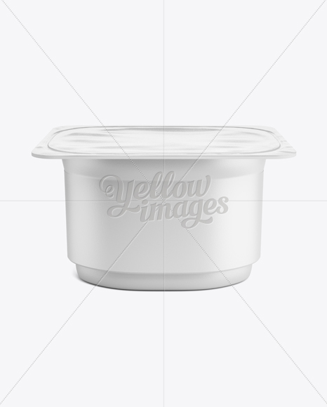 Yogurt Packaging Mockup