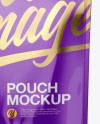 Glossy Stand-Up Pouch with Dispenser Mockup