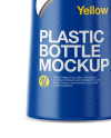 Plastic Bottle W/ Dispenser Mockup