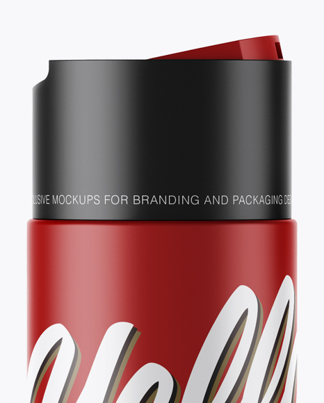 Matte Cosmetic Bottle Mockup