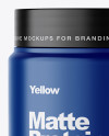 Matte Protein Jar Mockup