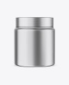 Metallic Protein Jar Mockup Metallic Protein Jar Mockup