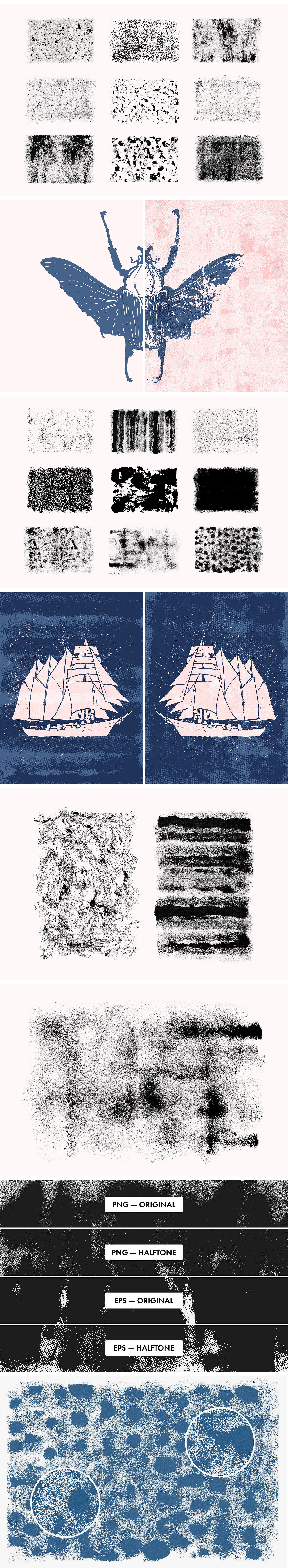 Blackview Vector Texture Set Blackview Vector Texture Set