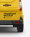 Panel Van Mockup - Back View