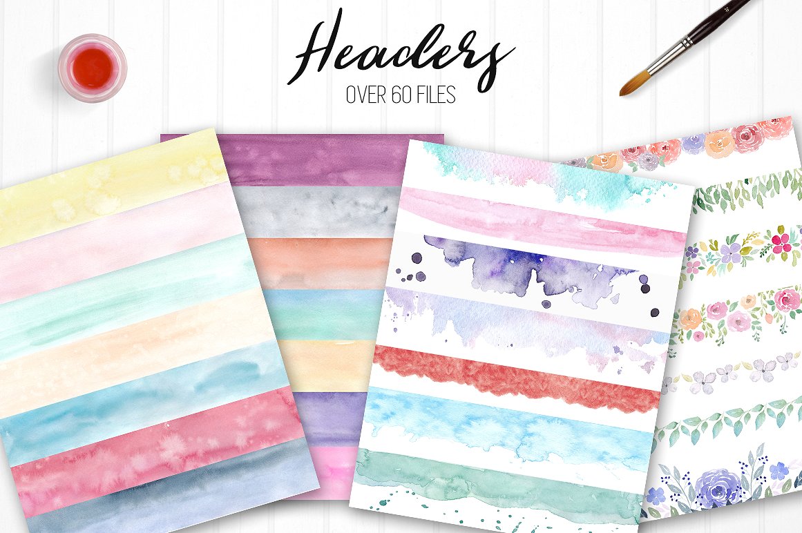 Watercolor Pack for Bloggers