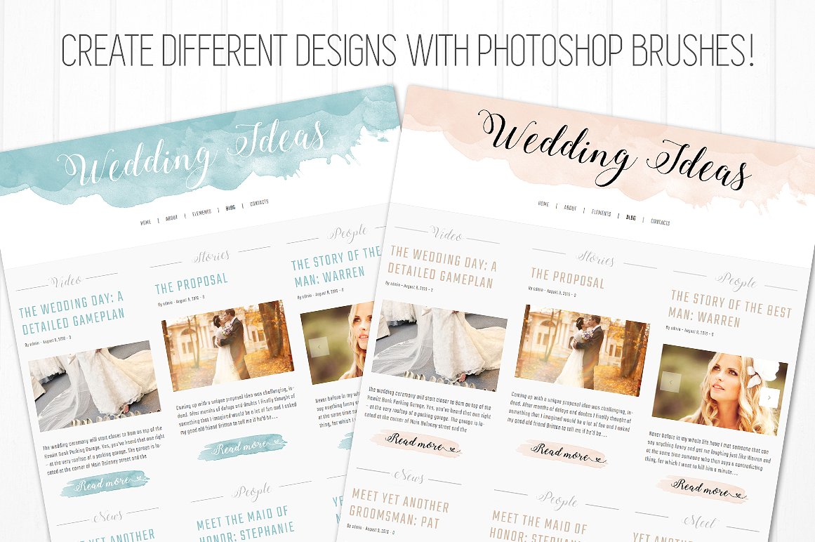 Watercolor Pack for Bloggers Watercolor Pack for Bloggers