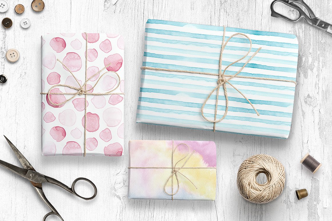 Watercolor Textures. Light & Bright Watercolor Textures. Light & Bright