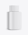 Cosmetic Bottle Mockup - Half Side View