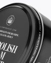 Glossy Shoe Polish Cream Jars Mockup