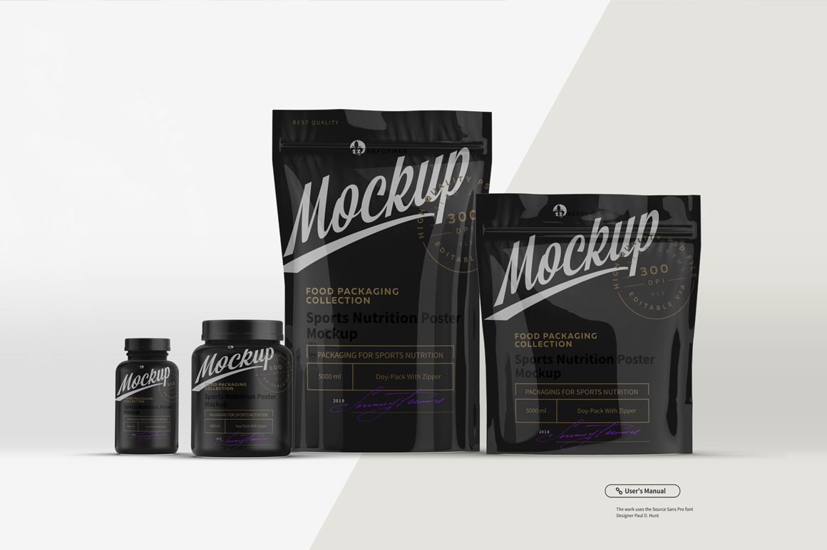 Sports Nutrition Poster Mock-Up Sports Nutrition Poster Mock-Up