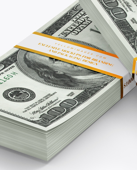 Money Stacks Mockup