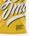 Men’s V-neck Football Jersey Mockup - Front View