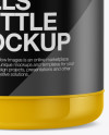 Glossy Bottle Mockup