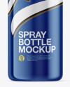 50ml Glossy Spray Bottle Mockup