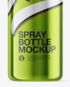 50ml Metallic Spray Bottle Mockup