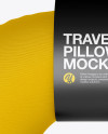 Travel Pillow Mockup - Front View