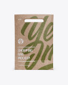 Kraft Paper Shopping Bag Mockup - Front View