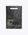 Kraft Paper Shopping Bag Mockup - Front View