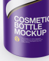Matte Cosmetic Bottle Mockup Matte Cosmetic Bottle Mockup