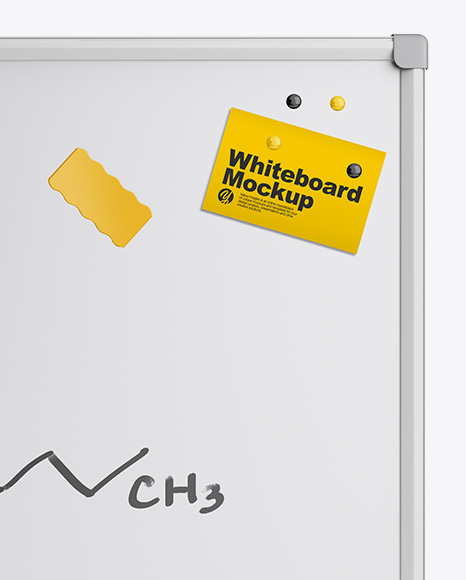 Matte Whiteboard Mockup