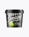 Glossy Ice Cream Cup Mockup