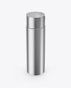 Metallic Cosmetic Bottle Mockup