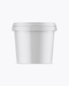 Matte Ice Cream Cup Mockup