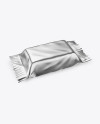 Metallic Candy Package Mockup - Half Side View