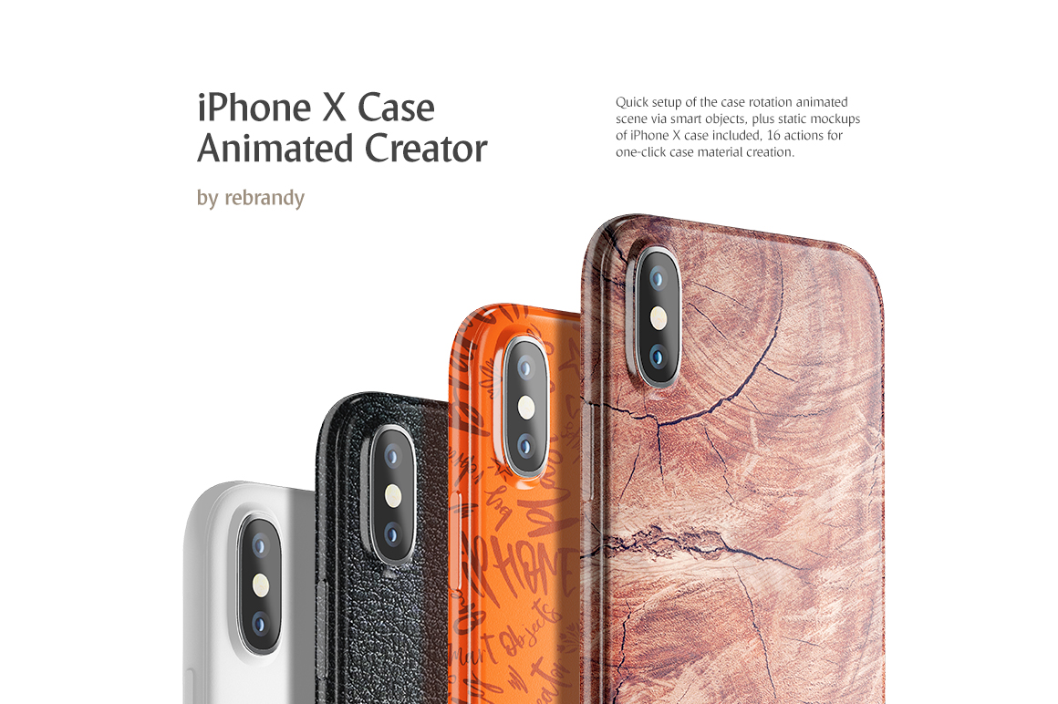 iPhone X Case Animated Creator