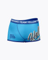 Men's Boxer Briefs Mockup - Back Half Side View