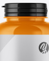 Glossy Pills Bottle Mockup