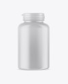 Matte Pills Bottle Mockup