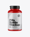 Matte Pills Bottle Mockup