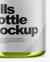 Metallic Pills Bottle Mockup