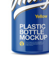 Plastic Bottle with Dispenser Mockup