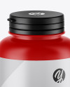 Matte Pills Bottle Mockup (High-Angle Shot)