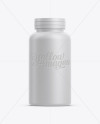 Matte Plastic Bottle Mockup