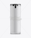 Airless Pump Bottle Mockup - Front View