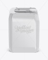 10L Plastic Jerry Can Mockup - Front View