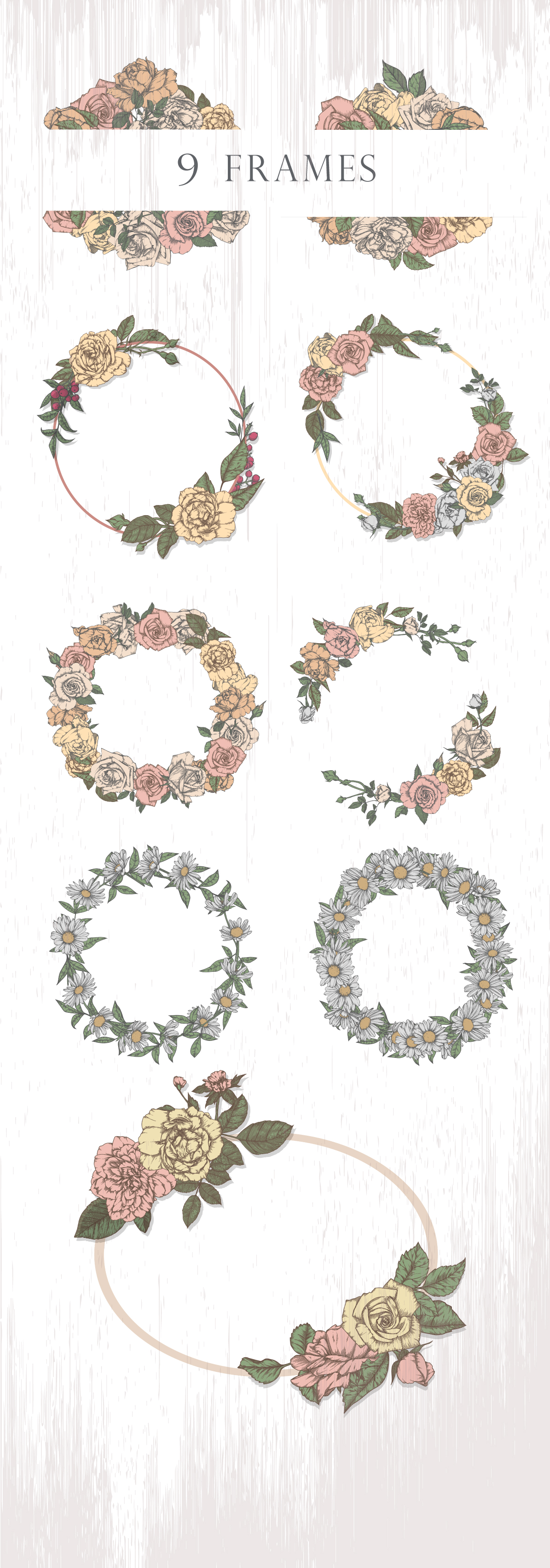 Floral vintage collection Floral vintage collection