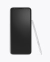 Samsung Galaxy S9 with Stylus Mockup