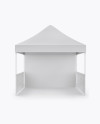 Display Tent Mockup - Front View