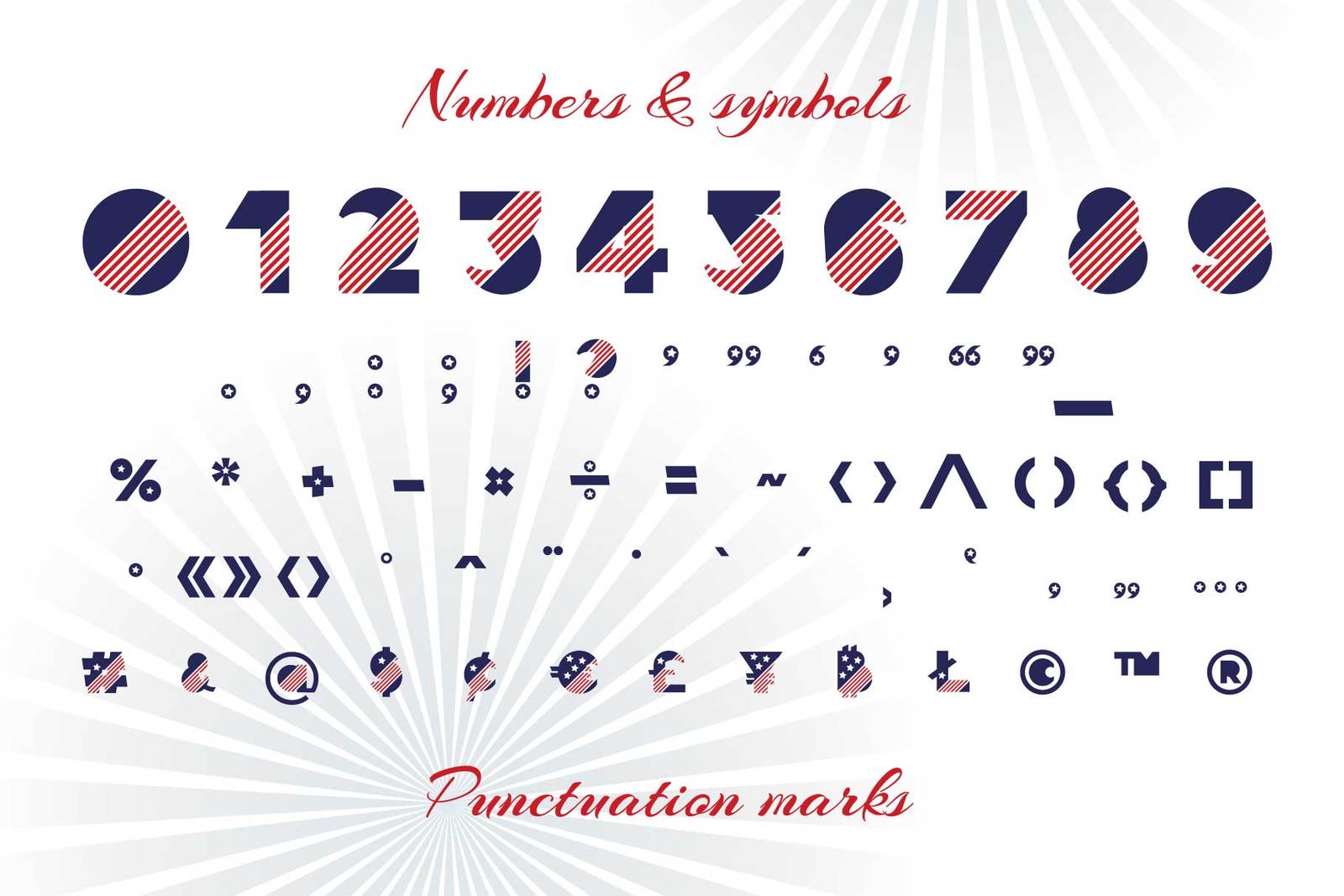 Patriot font family