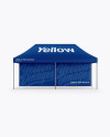 Display Tent W/ One Wall Mockup - Front View