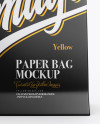 Paper Bag Mockup - Front View