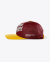 Snapback Cap Mockup - Side View