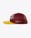 Snapback Cap Mockup - Side View