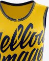 Women Netball Dress HQ Mockup - Front View