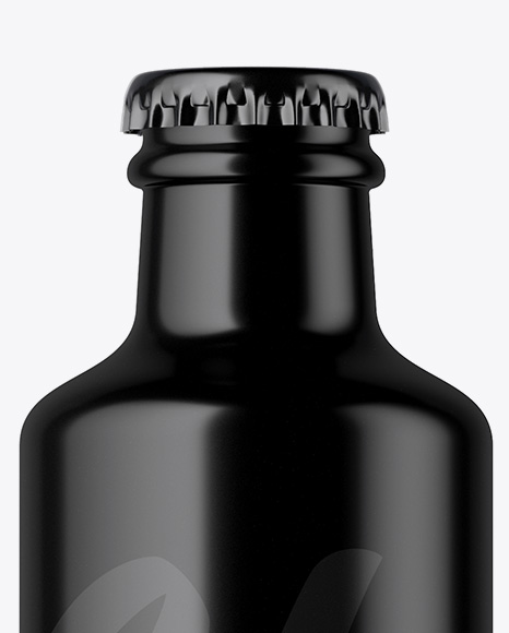 250ml Glossy Bottle Mockup